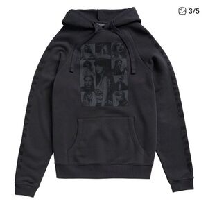 Taylor Swift Eras Tour Black Graphic Hoodie